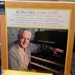 John Duffy – Born Free Vinyl 33RPM VG+ AB117